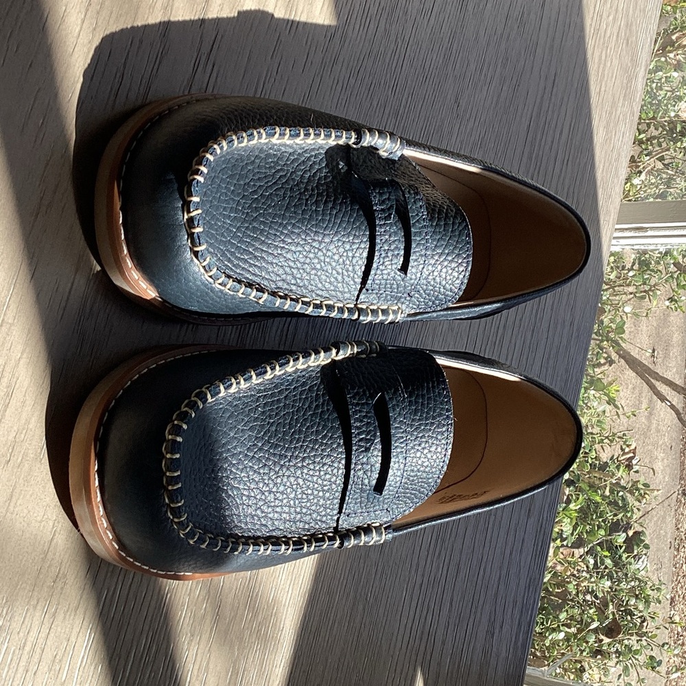 Elephantito Navy Blue Loafers for boys